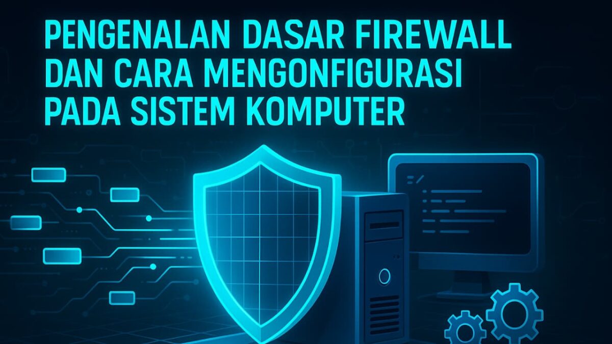 Pengenalan Dasar Firewall dan Cara Mengonfigurasi pada Sistem Komputer