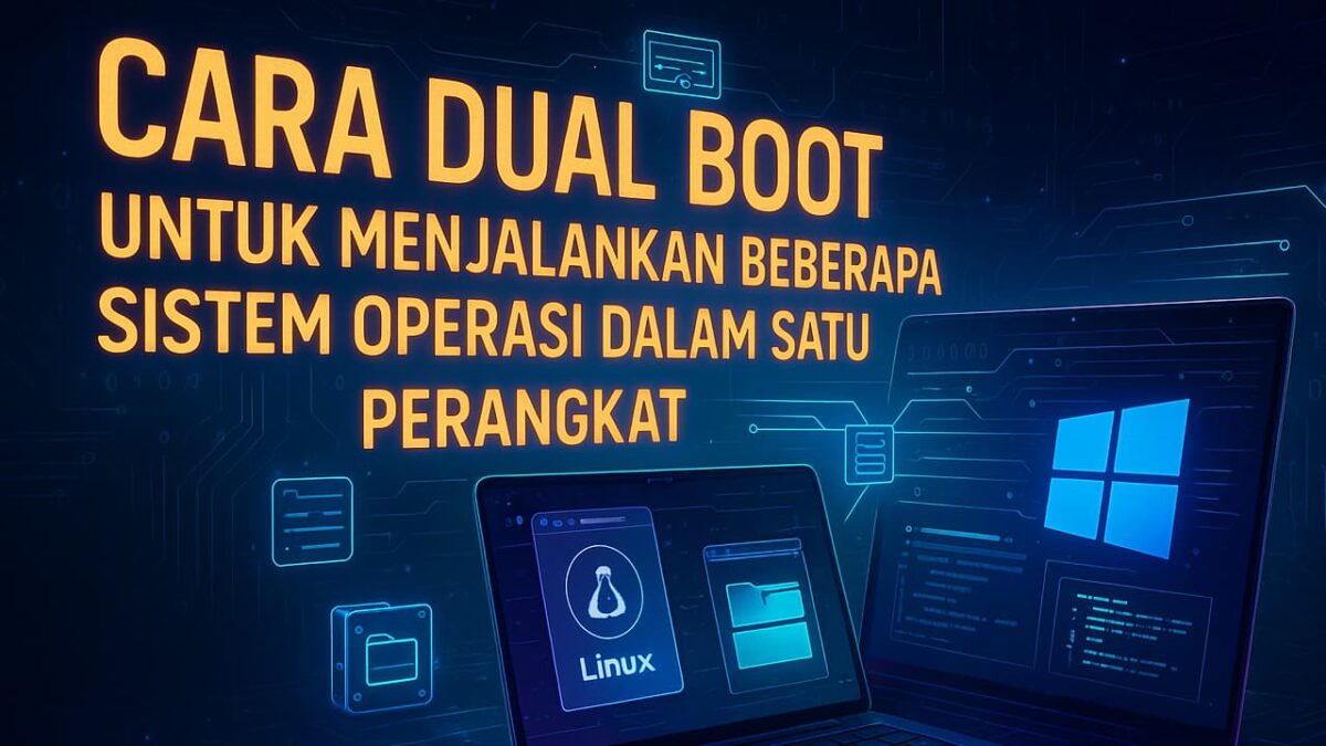 Cara Dual Boot untuk Menjalankan Beberapa Sistem Operasi dalam Satu Perangkat