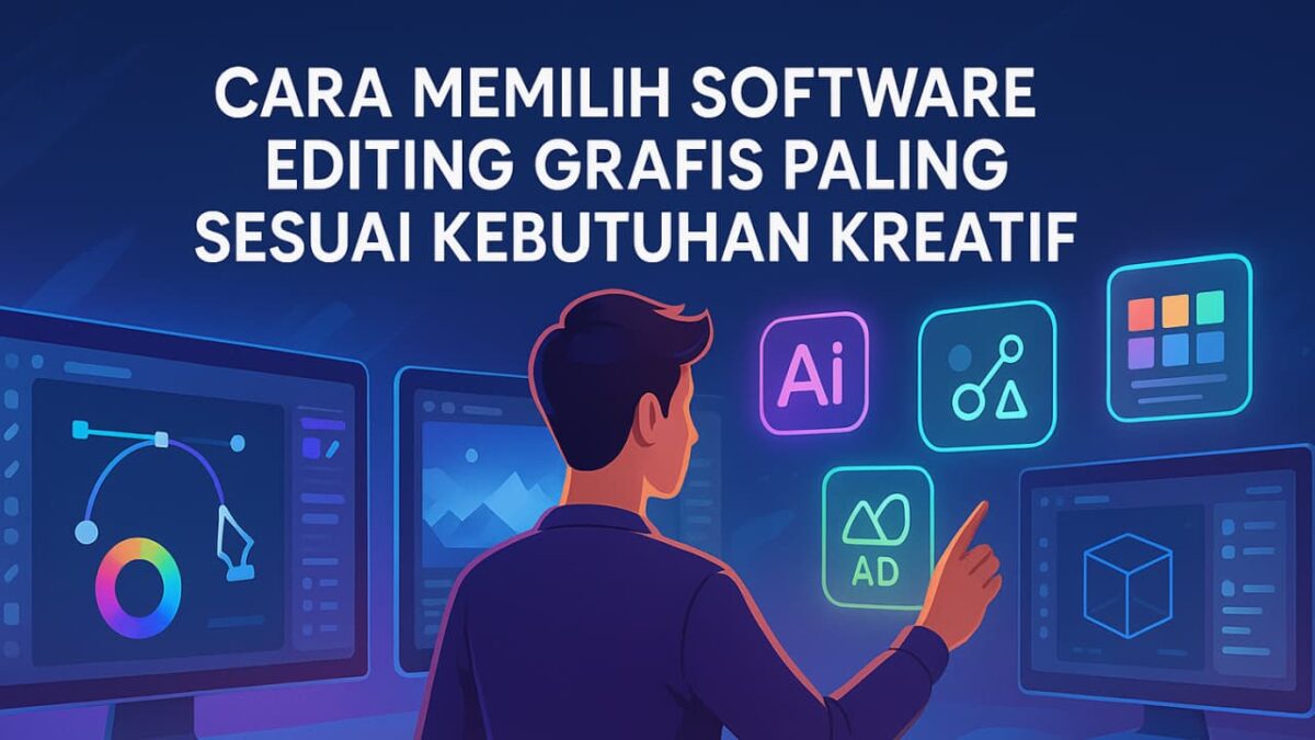 Cara Memilih Software Editing Grafis Paling Sesuai Kebutuhan Kreatif