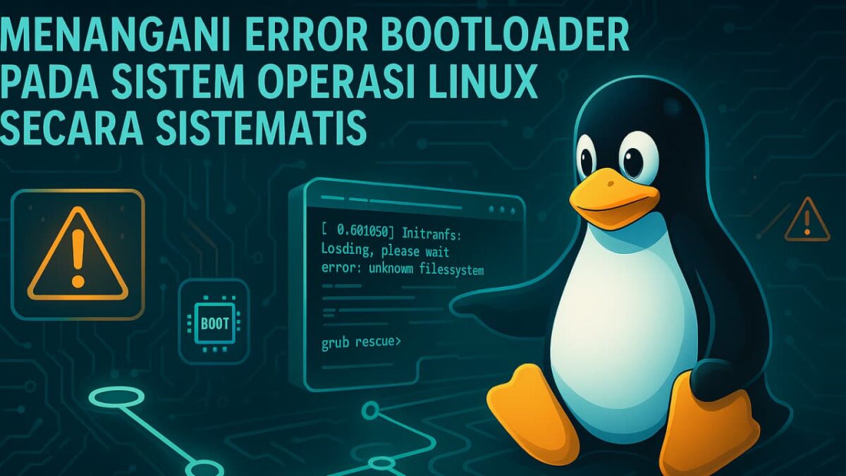 Menangani Error Bootloader pada Sistem Operasi Linux secara Sistematis