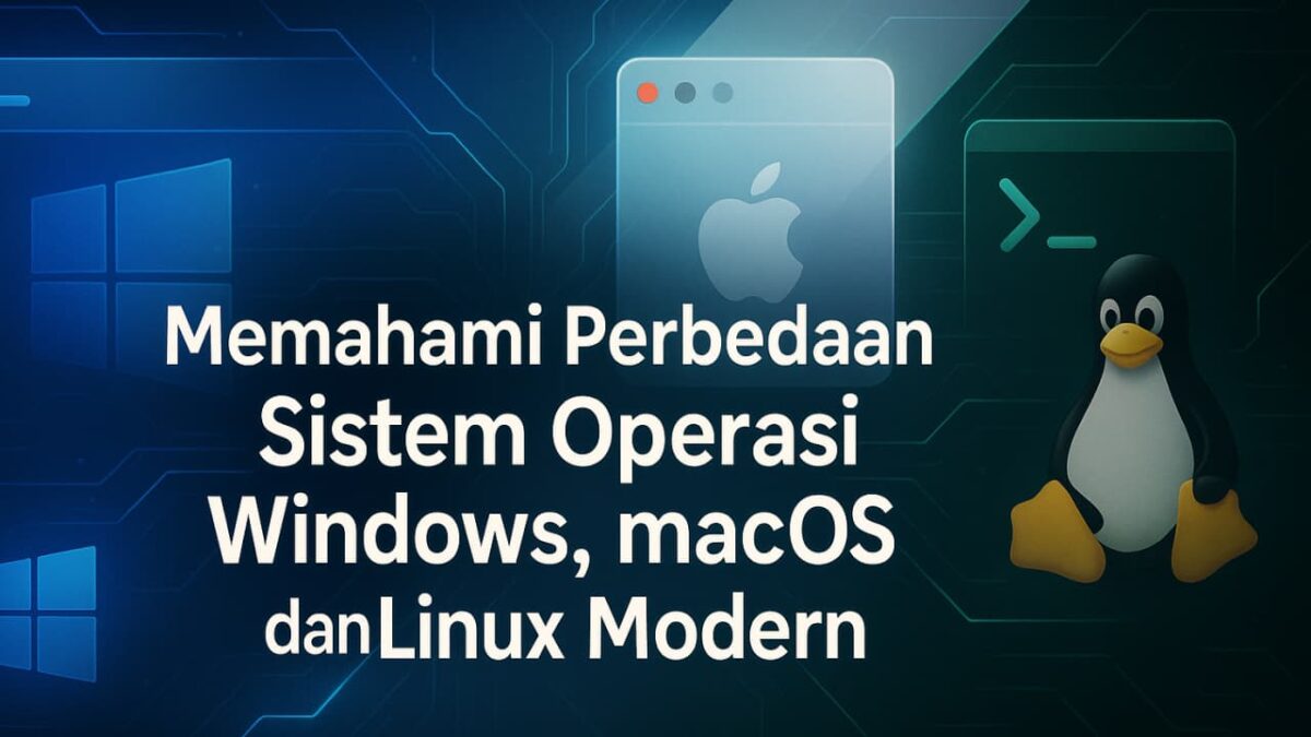 Memahami Perbedaan Sistem Operasi Windows, MacOS, dan Linux Modern