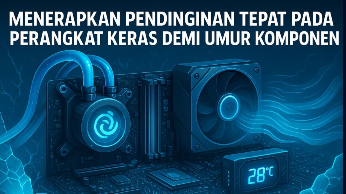 Menerapkan Pendinginan Tepat pada Perangkat Keras demi Umur Komponen