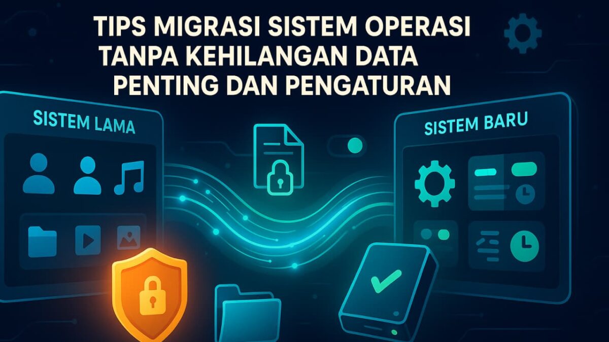 Tips Migrasi Sistem Operasi Tanpa Kehilangan Data Penting dan Pengaturan