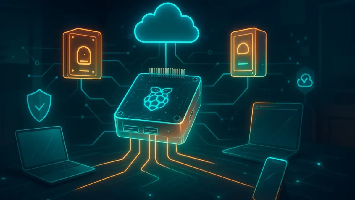 Menyiapkan NAS Berbasis Raspberry Pi sebagai Pusat Backup Rumah Tangga Online